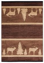 United Weavers Cottage 2055 417 brown 5' 3" X 7' 6" Img1 Transitional Southwest Area Rugs